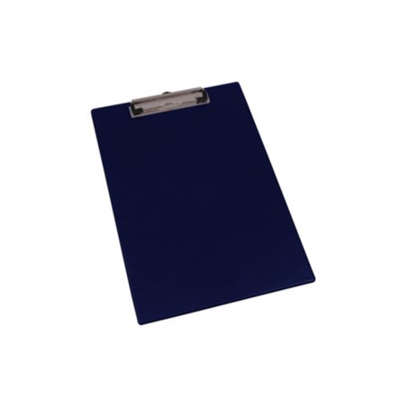 Eichner Klemmbrett A4, blau, Format 232x338 mm + Blockklammer und Öse