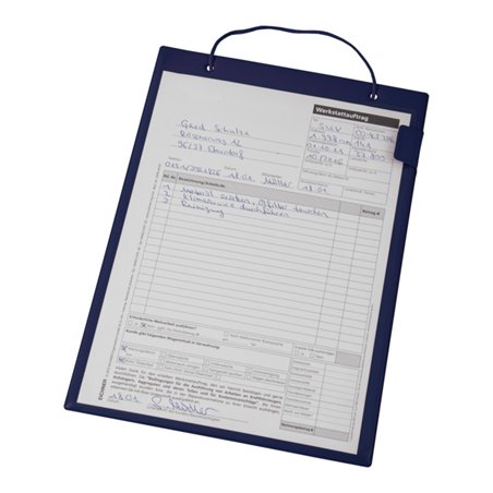 Eichner Auftragstasche blau A4, ohne Schlüsselfach