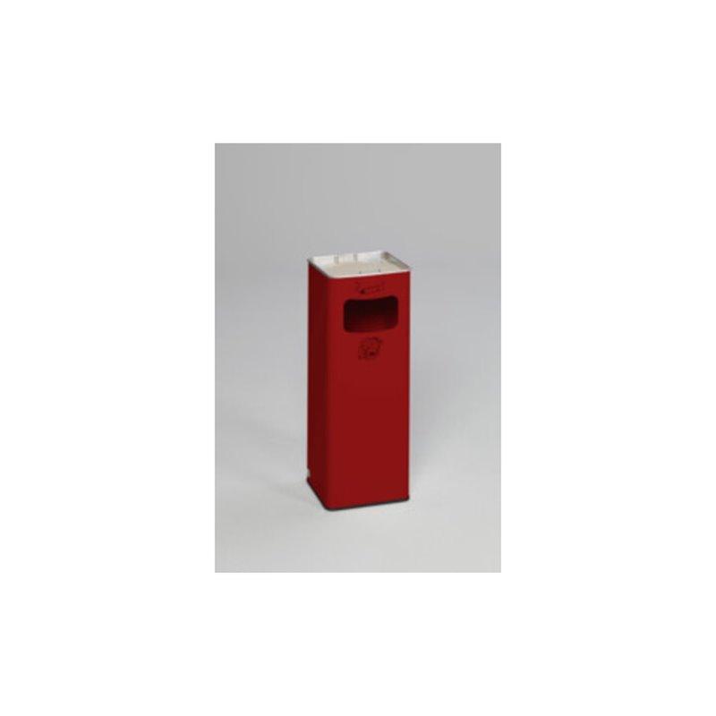 VAR Abfallsammler/Ascher B 25R rot 31,7 l