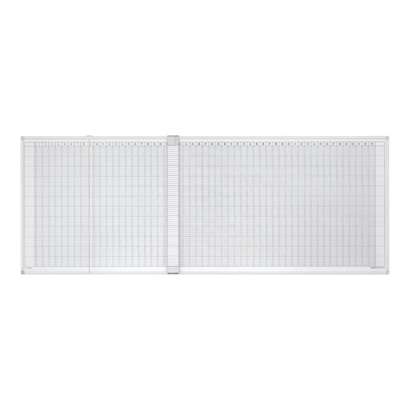 Magnetoplan Aktivitäten- und Urlaubsplaner, Deutsch, 7 Tage, 80 Mitarbeiter