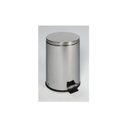 VAR Tret-Abfallsammler mit Fußpedal 12 L Edelstahl poliert 12 l