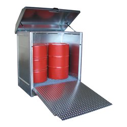 Bauer Südlohn Gefahrstoff-Depot GD-N/R 2, verzinkt