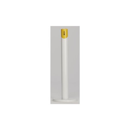 VAR Ascher-Standsäule SG 105 R Korpus weiß - Kopfteil gelb 2 l