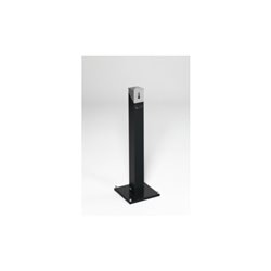 VAR Ascher-Standsäule SG 105 E Korpus anthrazit - Kopfteil silber 2 l