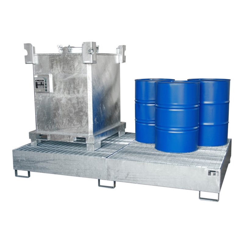 Bauer Südlohn Auffangwanne AW 1000-10F, feuerverzinkt