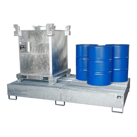 Bauer Südlohn Auffangwanne AW 1000-10F, feuerverzinkt