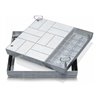 ZARGES Schachtabdeckung Stahl verzinkt 800 x 800 mm Außenmaß 920 x 920 mm