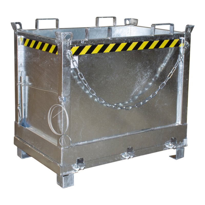 Bauer Südlohn Klappbodenbehälter FB 750, feuerverzinkt