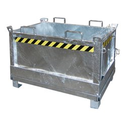 Bauer Südlohn Klappbodenbehälter FB 500, feuerverzinkt