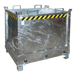 Bauer Südlohn Klappbodenbehälter FB 1000, feuerverzinkt