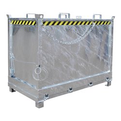 Bauer Südlohn Klappbodenbehälter FB 2000, feuerverzinkt