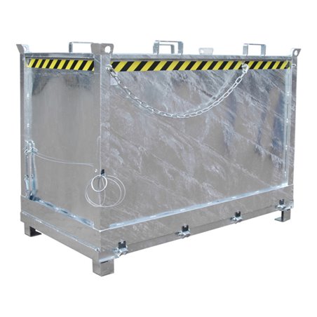 Bauer Südlohn Klappbodenbehälter FB 1500, feuerverzinkt