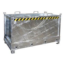 Bauer Südlohn Klappbodenbehälter FB 1500, feuerverzinkt