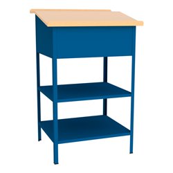 Pavoy Stehpult offen, 1200x700x600 mm, RAL 5010