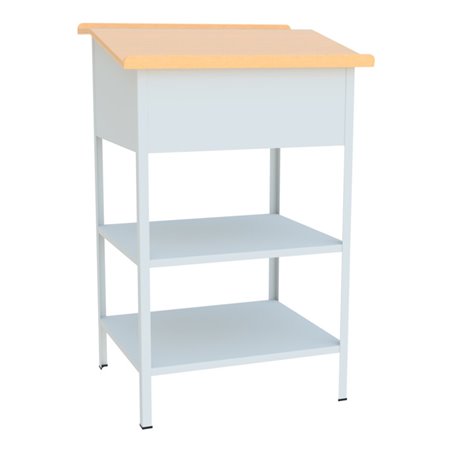Pavoy Stehpult offen, 1200x700x600 mm, RAL 7035