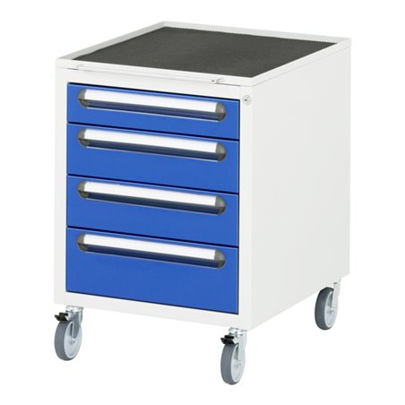 Rau Schubladenschrank E-3-4-mobil BxTxH 490x600x690mm