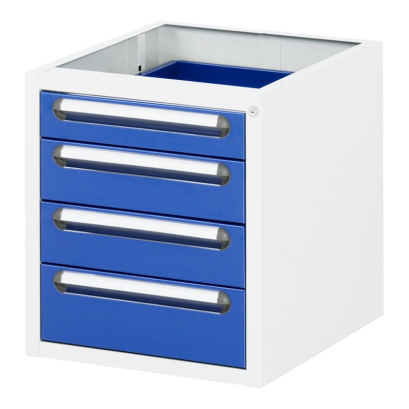 Rau Schubladenschrank E-3-4 Arbeitstisch E BxTxH 490x600x545 mm