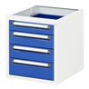 Rau Schubladenschrank E-3-4 Arbeitstisch E BxTxH 490x600x545 mm