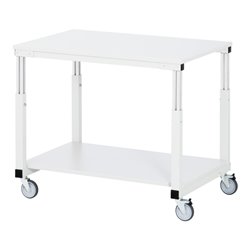 Rau Tischwagen Melamin-Platte BxTxH 1000x700x650-1100mm