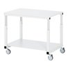 Rau Tischwagen Melamin-Platte BxTxH 1000x700x650-1100mm