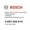 Bosch Zellulose-Faltenfilter 4300 cm², 257 x 69 x 187 mm