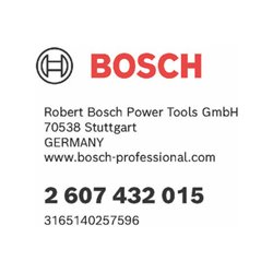 Bosch Faltenfilter Polyester viereckig 4300 cm², 257 x 69 x 187 mm