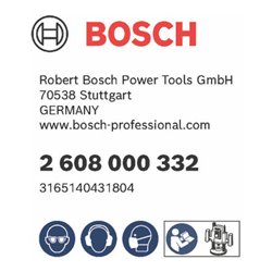 Bosch Führungshilfe für Bosch-Kantenfräse GKF 600 Professional