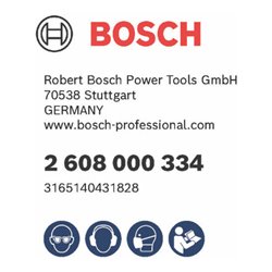 Bosch Winkelfräskorb für Bosch-Kantenfräse GKF 600 Professional