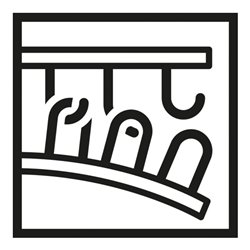 Bosch Schleifplatte verlängert 185 x 93 mm dünne Ausführung