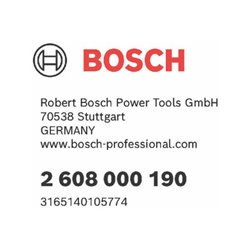 Bosch Schleifplatte verlängert 185 x 93 mm dünne Ausführung