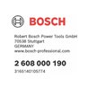 Bosch Schleifplatte verlängert 185 x 93 mm dünne Ausführung