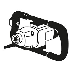 Bosch Rührkorb für Bohrmaschinen 120 mm 590 mm 15-25 kg M14 , nach unten