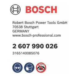 Bosch Rührkorb leicht für Bohrmaschinen 105 mm 590 mm 15-20 kg