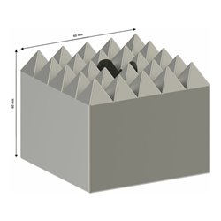 Bosch Stockerplatte 60 x 60 mm 5 x 5