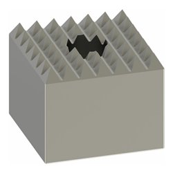 Bosch Stockerplatte 60 x 60 mm 7 x 7