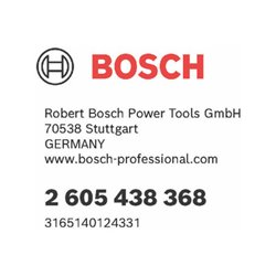 Bosch Kunststoffkoffer 420 x 330 x 130 mm