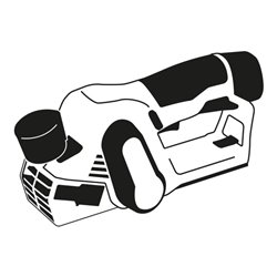 Bosch Kunststoffkoffer für Hobel 480 x 360 x 220 mm blau