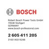 Bosch Staubbeutel passend zu GTS 10 Professional