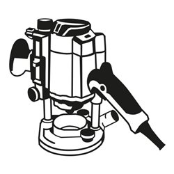 Bosch Parallelanschlag für Bosch-Oberfräsen 10 mm