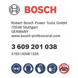 Bosch Rührkorb für Handrührwerke 135 mm 590 mm 25-40 kg M14 nach oben