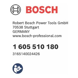 Bosch Führungsschlitten mit Absaugstutzen zum Trennen Spannband 230 mm