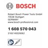 Bosch Spannzange mit Spannmutter 6 mm für Bosch-Geradschleifer passend zu GGS 16
