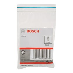 Bosch Spannzange mit Spannmutter 6 mm für Bosch-Geradschleifer passend zu GGS 16