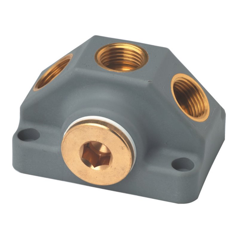 Metabo Luftverteilerdose LVD 2 x 3/4' IG und 3 x 1/2' IG