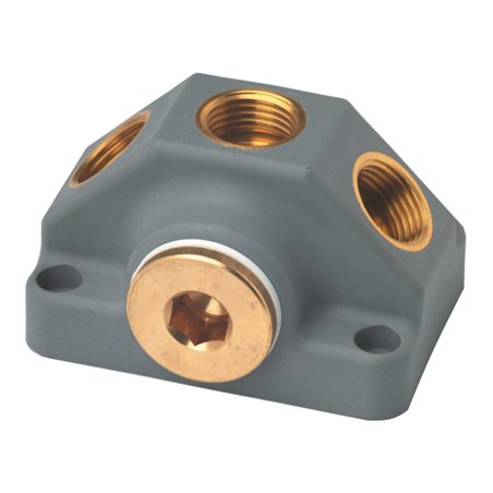 Metabo Luftverteilerdose LVD 2 x 3/4' IG und 3 x 1/2' IG