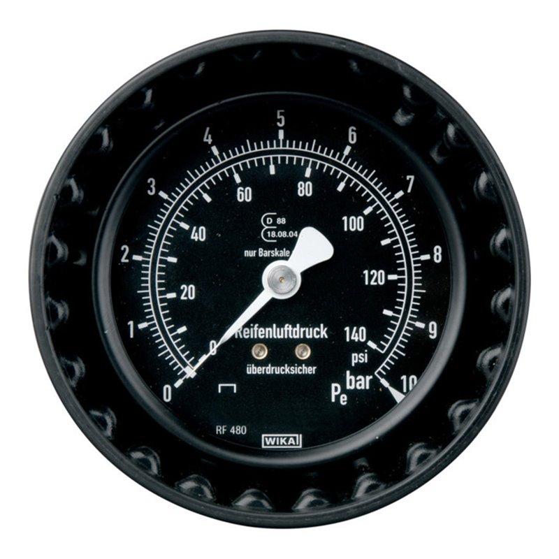 Metabo Manometer Ø 80 mm mit Schutzkappe (1-10 bar) für RF 480