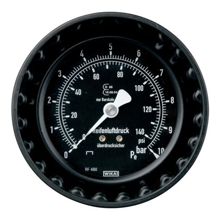 Metabo Manometer Ø 80 mm mit Schutzkappe (1-10 bar) für RF 480