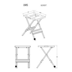 Metabo Maschinenständer UMS