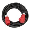 CEE Verlängerungsleitung IP44 25m schwarz H07RN-F 5G4,0 5-polig