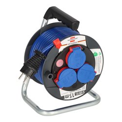 Garant Kompakt IP44 Kabeltrommel 15m AT-N05V3V3-F 3G1,5 blau